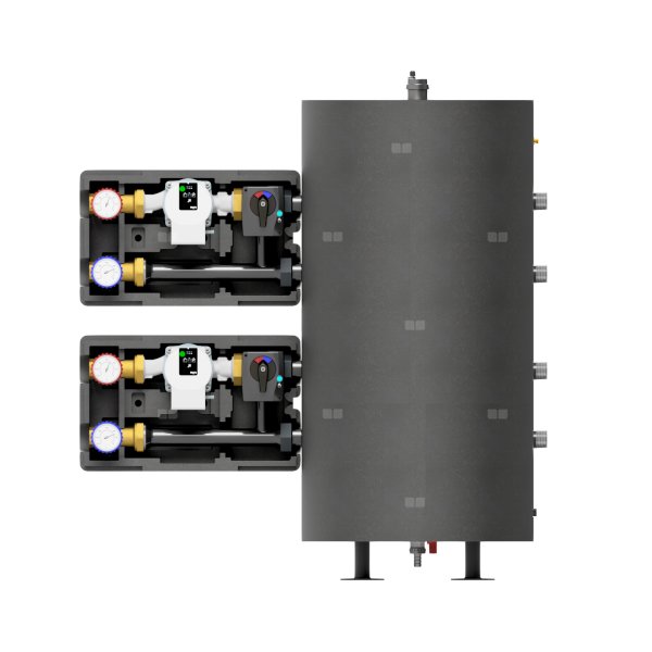 Zestaw DUO-ZONER 45/3L z pompami Grundfos UPM3S Auto 25-60