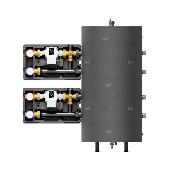Zestaw DUO-ZONER 45/5L z pompami Grundfos UPM3S Auto 25-60