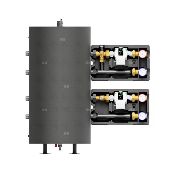 Zestaw DUO-ZONER 45/2P z pompami Grundfos UPM3S Auto 25-60