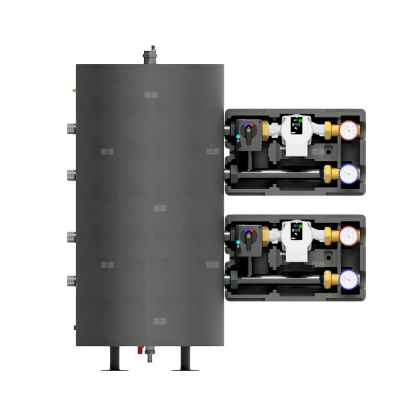 Zestaw DUO-ZONER 45/3P z pompami Grundfos UPM3S Auto 25-60