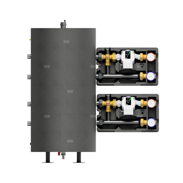 Zestaw DUO-ZONER 45/5P z pompami Grundfos UPM3S Auto 25-60