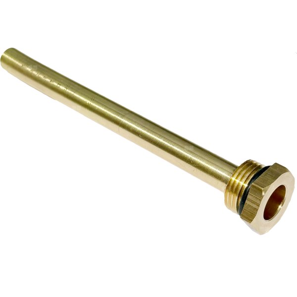 Osłona dla czujnika temperatury 1/2'' L-70mm, czujnik fi 9mm, z o-ringiem